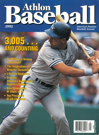 George Brett unsigned Kansas City Royals Athlon Sports 1993 MLB Baseball Preview Magazine