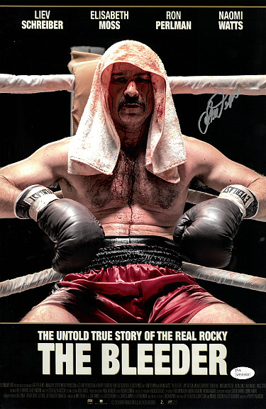 Chuck Wepner signed The Bleeder 11x17 Movie Poster- JSA Hologram (boxing/movie/entertainment)