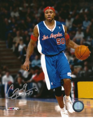 Corey Maggette signed LA Clippers 8x10 Photo