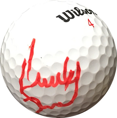 Brandt Snedeker signed Official Wilson Golf Ball (red sig/ PGA)- Beckett Hologram