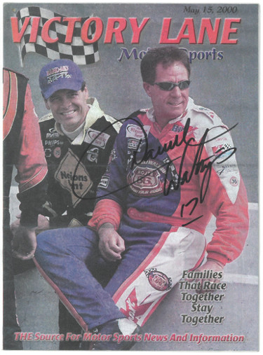 Darrell Waltrip signed Victory Lane Motorsports Magazine- May 15, 2000- JSA #AA38275