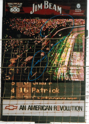 Danica Patrick signed Indianapolis 500 8x11 Photo-  JSA #AA38265