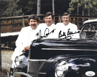 Bobby Allison & Donnie Allison dual signed NASCAR 8x10 Photo- JSA #II11662