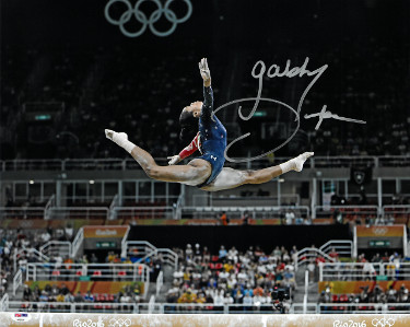 Gabby Douglas signed 2016 Rio Olympics Gymnastic 16x20 Photo- PSA ITP (Team USA/Gold Medalist)