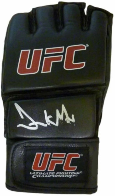 Frank Mir signed UFC Ultimate Fighting Championship / MMA Bellator Fight Glove (Left)- AWM Hologram