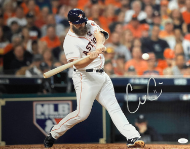 Evan Gattis signed Houston Astros 16x20 Photo- JSA
