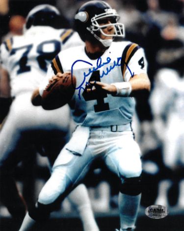 Archie Manning signed Minnesota Vikings 8x10 Photo- Pristine Auction LOA