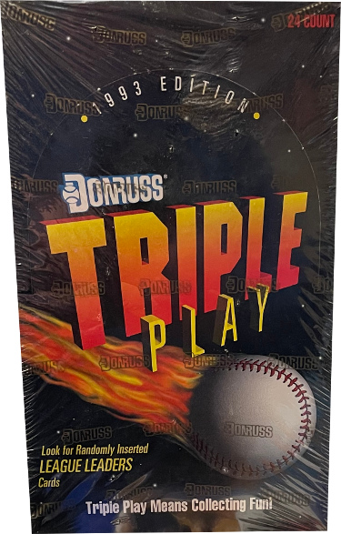 1993 Donruss/Leaf Triple Play MLB Baseball Factory Sealed Wax Box NEW 36PK/15CPP