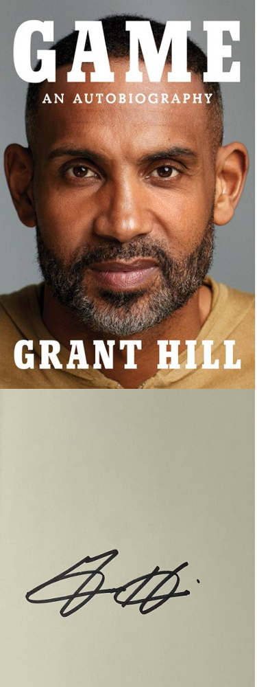 Grant Hill signed 2022 Game: An Autobiography Hardcover Book- COA (Duke Blue Devils/NBA/HOF)