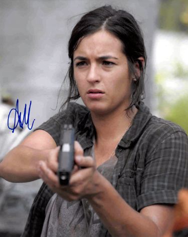 Alanna Masterson signed The Walking Dead Tara Chambler 8x10 Photo- COA