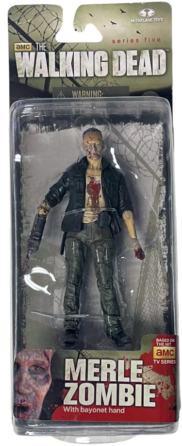 AMC The Walking Dead Merle Zombie 5 inch Action Figure Series 5- McFarlane Toys