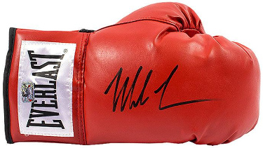 Mike Tyson signed Everlast Red Right Boxing Glove- JSA Authentication