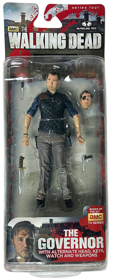 AMC The Walking Dead The Governor 5 inch Action Figure Series 4- McFarlane Toys