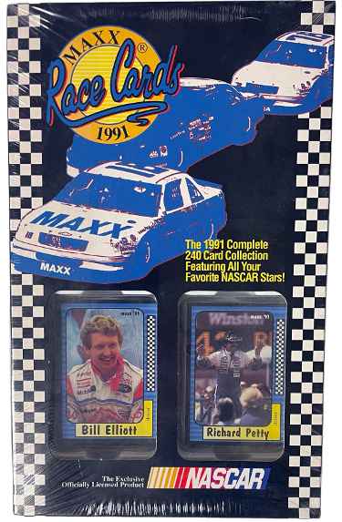 1991 MAXX Race Cards Complete 240 NASCAR Card Set Factory Sealed
