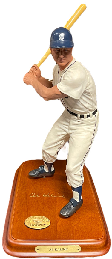 Al Kaline Detroit Tigers MLB All Star  8 Figurine/Sculpture- Danbury Mint COO- PRISTINE