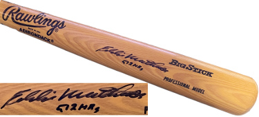 Eddie/Ed Mathews Signed Rawlings Big Stick Pro Model Bat w/ 512 HRS -Beckett Rev (Braves/HOF)