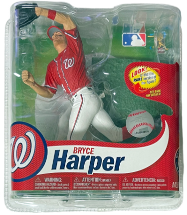 Bryce Harper MLB Washington Nationals 2013 Mcfarlane Toys Action Figure/Series 31/New