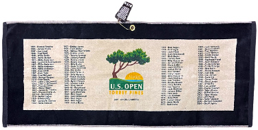 2007 US Open Torrey Pines 16x40 Devant The Edge PGA Golf Towel- Angel Cabrera Winner- New w/ Tag