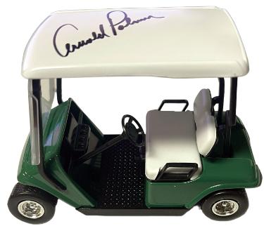 Arnold Palmer signed SpecCast 1/16 Scale Golf Cart Die Cast Coin Bank Beckett Review