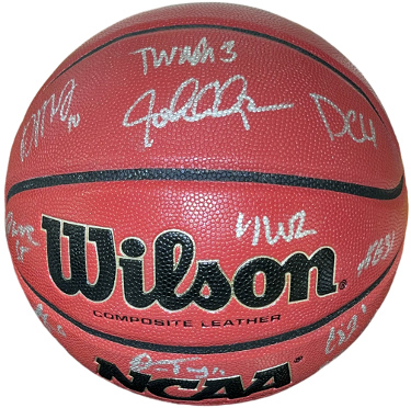 2021-22 Kentucky Wildcats team signed Wilson NCAA Basketball 12 sigs Beckett John Calipari/Washington/Tshiebwe/Toppin/Brooks