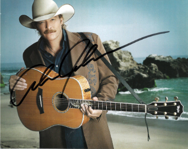 Alan Jackson signed 8x10 Photo Imperfect Beckett Review (Country Singer/Songwriter/HOF)