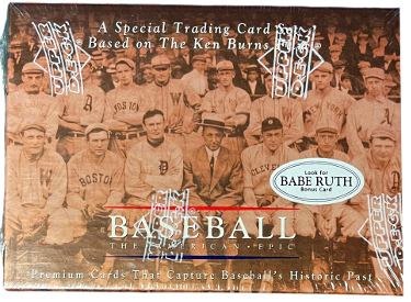1994 The American Epic Baseball's Historic Past Complete Set (1-80) Babe Ruth Card/New/Unopened/Factory Sealed