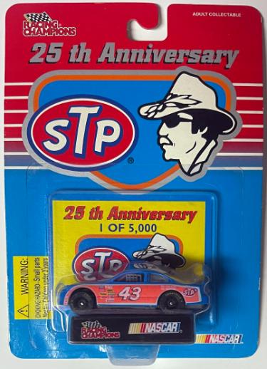 1996 Richard Petty Racing Champions #43 NASCAR STP 25th Anniversary 1/64 Diecast Car- Factory Sealed