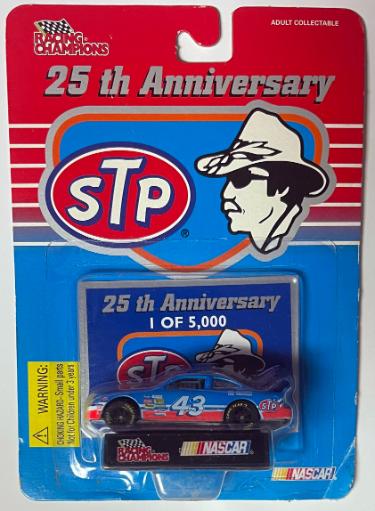 1996 Richard Petty Racing Champions #43 NASCAR STP 25th Anniversary 1/64 Diecast Car- Factory Sealed