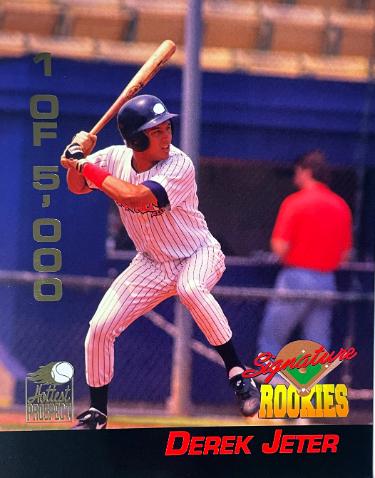 Derek Jeter Signature Rookies 8X10 Photo- Limited Edition 1 of 5000 (New York Yankees)