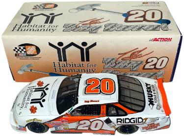 Tony Stewart 1999 1/24 Home Depot Habitat for Humanity #20 Pontiac Action Racing Diecast NASCAR Car- Limited Edition