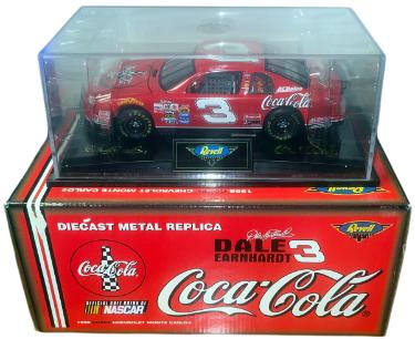Dale Earnhardt 1998 1/24 Coca-Cola #3 Chevy Monte Carlo Revell Diecast NASCAR Car- /3333- NEW