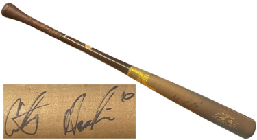 Courtney Hawkins signed Tucci Game Used Model TL-CH10-M Pro Select Ltd Bat -COA (White Sox/Nippon/Hawks)