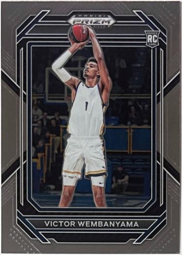 Victor Wembanyama 2023 Panini Prizm Draft Picks Rookie Card (RC) #2 (San Antonio Spurs)