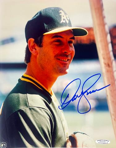 Dave Kingman signed Oakland A's MLB Licensed 8x10 Photo imperfect- Sports World Collectibles #A13546
