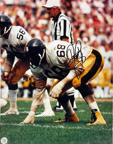 LC Greenwood signed Pittsburgh Steelers NFL Licensed 8x10 Photo- Tuff Stuff COA (Steel Curtain)