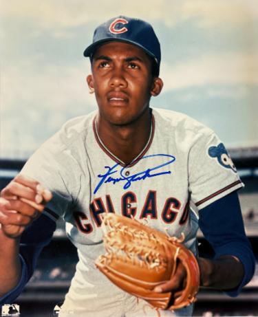 Fergie Jenkins signed Chicago Cubs MLB Licensed 8x10 Photo- COA (HOF)