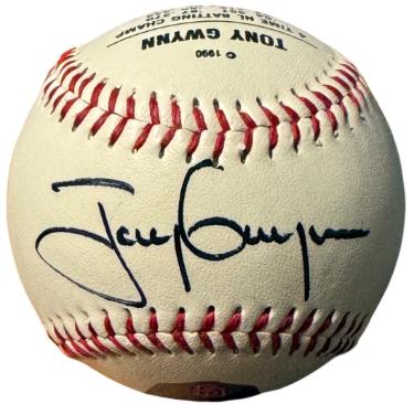 Tony Gwynn signed Fotoball USA MLB Baseball- /1000- Fotoball USA COA (San Diego Padres/HOF)