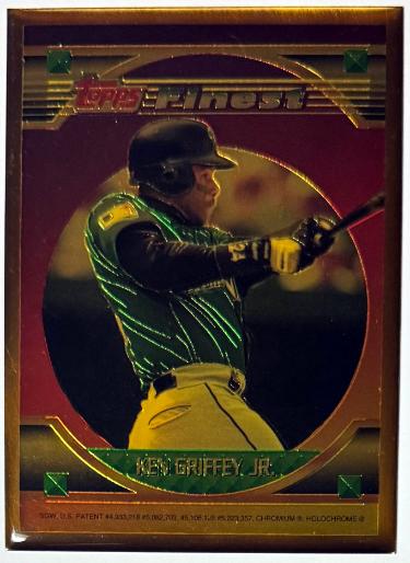 Ken Griffey, Jr 1995 Topps Finest Bronze Metal Card #2 (Seattle Mariners/HOF)