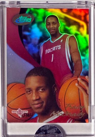 Tracy McGrady 2004 eTopps Refractor Uncirculated Card #31- /1000 (Houston Rockets)