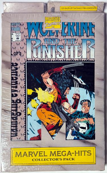 Marvel Mega Hits 1993 Collector's Pack 3 Comics Wolverine & The Punisher Sealed