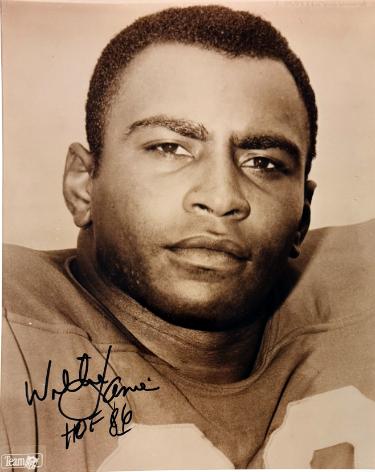 Willie Lanier signed Kansas City Chiefs NFL Licensed 8x10 Photo HOF 86 minor dings- COA