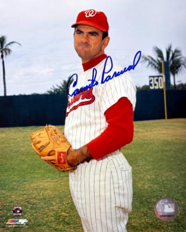 Camilo Pascual signed Washington Senators MLB Licensed 8x10 Photo minor dings- COA