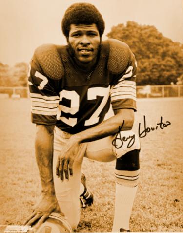 Kenny Houston signed Washington Licensed 8x10 Photo minor dings- COA (HOF)