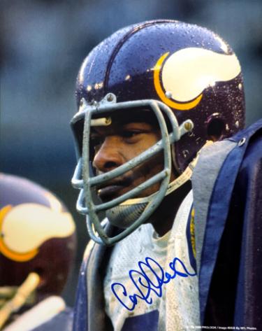 Carl Eller signed Minnesota Vikings NFL 8x10 Photo #81- COA (HOF/Purple People Eaters)