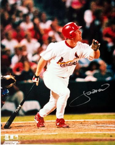JD (J.D.) Drew signed St. Louis Cardinals MLB 8x10 Photo minor dings- COA/Ticket