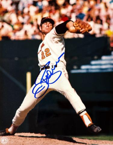 Jim Palmer signed Baltimore Orioles MLB 8x10 Photo minor dings- COA (HOF/Ticket)