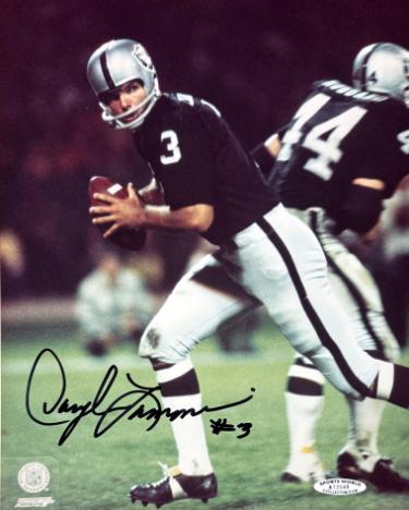 Daryle Lamonica signed Oakland Raiders NFL Licensed 8x10 Photo minor dings- Sports World Collectibles Authentication #A13548
