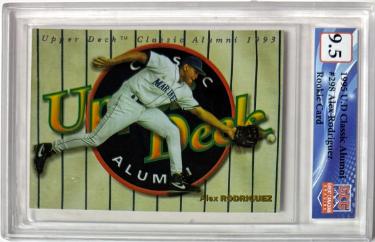Alex Rodriguez 1994 Upper Deck Classic Alumni Rookie Card #298- GCG Graded 9.5 Mint+ (Seattle Mariners)
