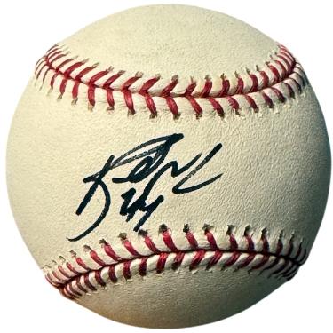 Brandon Moss signed Official Rawlings Major League Baseball #44- COA (Pirates/A's)