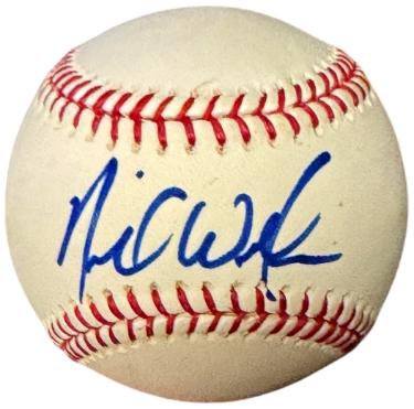 Neil Walker signed Official Rawlings Major League Baseball- COA (Silver Slugger/Pirates)